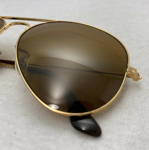 RayBan Aviator Brown Lenses RB3025 Men & Women - Picture 6 of 13